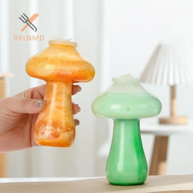 Rrlnmd 1/3 chai nước kawaii cốc trong suốt di động cho trà sữa cà phê giá 28.270đ 3