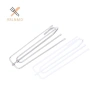 Rrlnmd 15 chiếc thép không gỉ bốn nĩa móc rèm, vòng kẹp, rem treo giá 31.460₫ 9