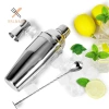 Rrlnmd 24oz 750ml Cocktail Bar - Bộ bình lắc, máy trộn, Jigger, thìa trộn, lọc - Dành cho người mới - Giá 288.310 VND 3