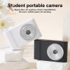 Rrlnmd 44MP Mini CCD Máy Ảnh 4K 8X Zoom Ống Kính Đôi Thẻ Nhớ Quà Tặng Bé Gái Du Lịch 6