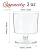 RRLNMD 5 chiếc 60ml Mini Cốc Rượu Nhỏ Ly Nhựa Suốt - Tái Sử Dụng, Tráng Miệng, Mousse, Thạch, Sữa Chua - 47.960₫ 5