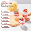 RRLNMD 5 chiếc 60ml Mini Cốc Rượu Nhỏ Ly Nhựa Suốt - Tái Sử Dụng, Tráng Miệng, Mousse, Thạch, Sữa Chua - 47.960₫ 9