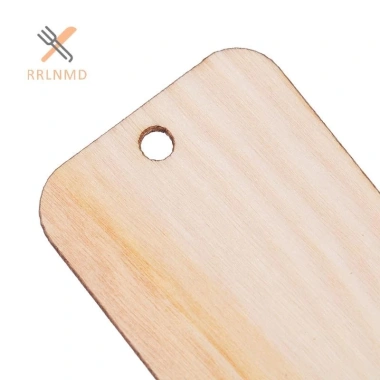 RRLNMD 50 Vật Trang Trí Gỗ Ván Thẻ Nhãn Tấm DIY Khắc Thủ Công Giá 51.040 VNĐ