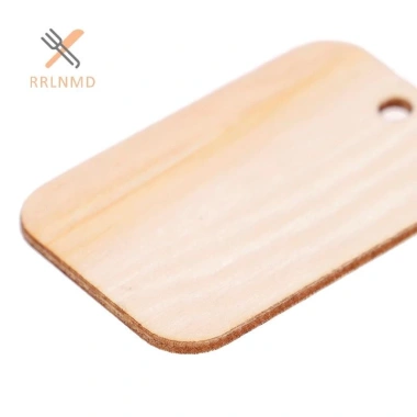 RRLNMD 50 Vật Trang Trí Gỗ Ván Thẻ Nhãn Tấm DIY Khắc Thủ Công Giá 51.040 VNĐ