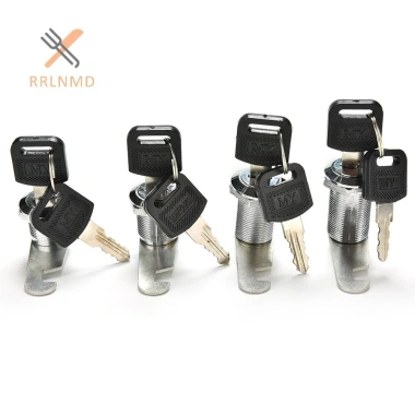 Rrlnmd Cửa Tủ Chữ Hộp Ngăn Kéo 1x 16-30mm Khóa 2 Phím MỚI Giá 34.100 VND