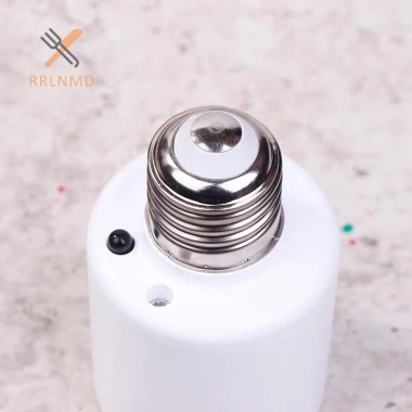 Rrlnmd Điều khiển từ xa không dây E27 – Giá đỡ đèn, ổ cắm 8m, LED, AC180‑250V