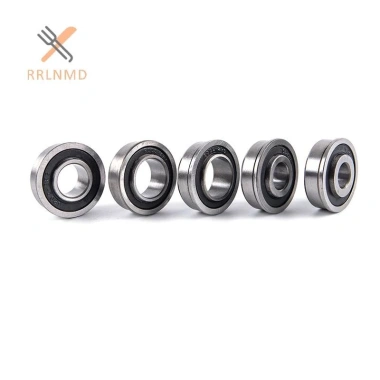 Rrlnmd F6.202-2RS Mặt bích ABEC-1 Rãnh sâu xe đẩy sân vườn Bóng con dấu Wheelb mới