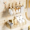 Rrlnmd Giá Đỡ Treo Tường Dầu Gội PET Trong Suốt Không Khoan Tháo Rời Giá 51.150 VND 2
