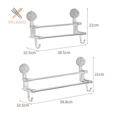 Rrlnmd Giá treo khăn thép không gỉ – Đỡ tắm, thanh tắm, phụ kiện 125.730₫