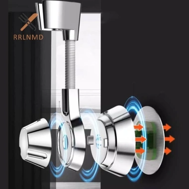 Rrlnmd Hút Cốc Tắm, Đầu Tắm Điều Chỉnh, Giá Đỡ Vòi Phun Cầm Tay, Đục Lỗ, Nhiều Góc Xoay, Vòi Hoa Sen - 99.330₫