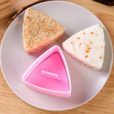 Rrlnmd Khuôn Sushi Onigiri Tam Giác - Máy làm sushi, bấm cơm, phụ kiện bento nhà bếp, mới 61.9k (giảm 23%)