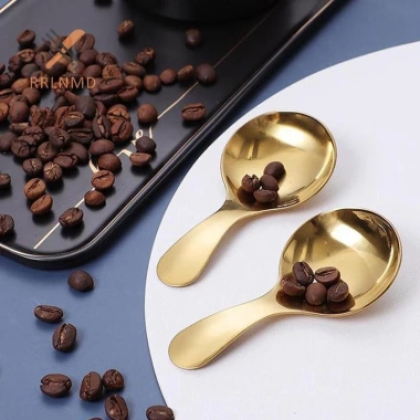 Rrlnmd Thìa Inox Tay Ngắn Kem Trà Cà Phê và Thìa Trẻ Em Muỗng Mới Ưu Đãi 34.320₫
