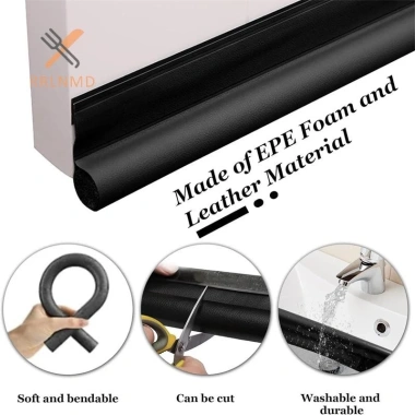 RRLNMD Under Door Draft Stopper - Chặn gió, bụi, tiếng ồn, giảm lạnh, đuổi côn trùng, Seal Gap Giá chỉ 39.160 VND