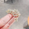 Ru Opal ngọc trai lụa mì – Tai thổ cẩm, phù hợp áo chống ánh sáng, phụ kiện xòe, huy hiệu pin khóa tinh tế 3