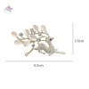 Ru Trâm Cài Thời Trang Xòe Đầm Pin Âm Nhạc - Phụ Kiện Nữ Sáng Tạo Giá 43.560₫ 5