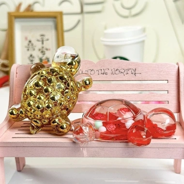 Rùa nước baby Khổng Lồ 9.25 cm Charm blind box B218, mô hình túi mù sưu tập, giá 50.000₫