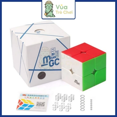 Rubik 2x2 MGC Nam Châm Stickerless Không Viền 2 Tầng Đồ Chơi Trí Tuệ Trẻ Em 254k 2