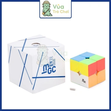Rubik 2x2 MGC Nam Châm Stickerless Không Viền 2 Tầng Đồ Chơi Trí Tuệ Trẻ Em 254k 3