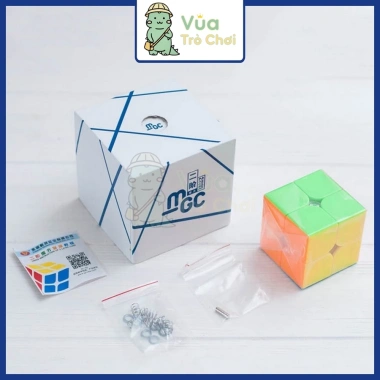 Rubik 2x2 MGC Nam Châm Stickerless Không Viền 2 Tầng Đồ Chơi Trí Tuệ Trẻ Em 254k 5