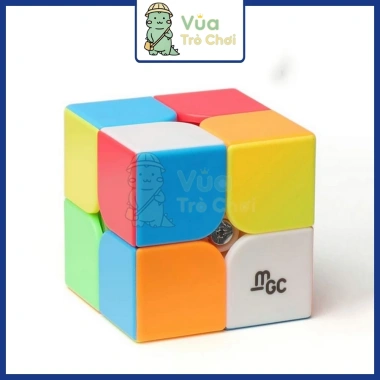 Rubik 2x2 MGC Nam Châm Stickerless Không Viền 2 Tầng Đồ Chơi Trí Tuệ Trẻ Em 254k 9