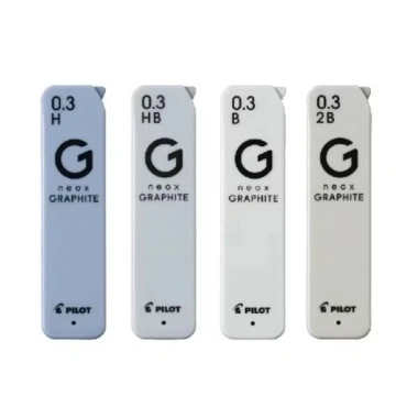 Ruột Chì Bấm Pilot 2B 0.5/0.7mm Ngòi Nhật Bản Đậm Nét, Hạn Chế Gãy, Chính Hãng 2