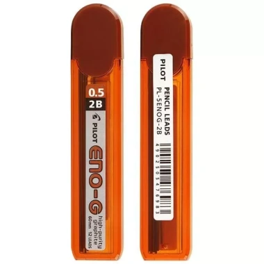 Ruột Chì Bấm Pilot 2B 0.5/0.7mm Ngòi Nhật Bản Đậm Nét, Hạn Chế Gãy, Chính Hãng 5