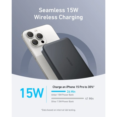Sạc dự phòng Anker MagGo 1C 15W 10.000mAh A1.664 - Bảo hành 18 tháng, 1 đổi 1 3 Sạc dự phòng Anker MagGo 1C 15W 10.000mAh A1.664 - Bảo hành 18 tháng, 1 đổi 1 3
