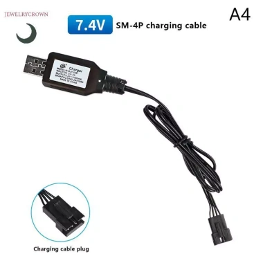 Sạc Li-ion 7.4V (3.7V x2) SM-2P/SM-4P USB cho RC Thuyền, Ô tô - Giá ưu đãi 39.700₫ 8
