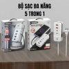Sạc nhanh 5 trong 1 MONQIQI đa năng bảo vệ thiết bị, sạc đồng thời 5 điện thoại - Giá 120.000 VND 9