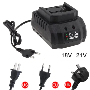 Sạc pin 21V cốc đa năng cho máy khoan và siết bulong - Giá 78.400 VND (Giảm 22%)