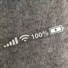 Sạc WIFI cá nhân thú vị, nhãn dán ô tô laser PVC tự dính, decal trang trí ô tô giá chỉ 16.000đ 6