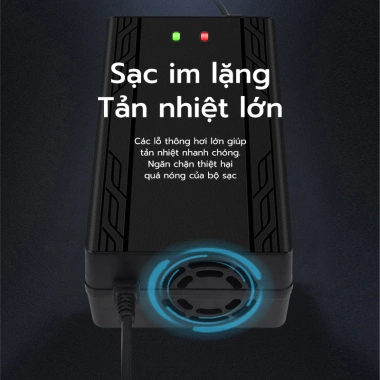 Sạc xe điện 48V 20Ah/12Ah tự ngắt, chống phồng bình - Bộ sạc pin ô tô, chỉ 115.000₫ 3