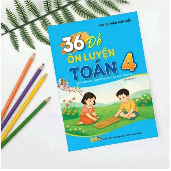 Hình ảnh sản phẩm Sách 36 Đề Ôn Luyện Toán Lớp 4 - Nắm Vững Kiến Thức, Giá Ưu Đãi 87.200đ, ndbooks