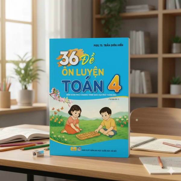 Hình ảnh sản phẩm Sách 36 Đề Ôn Luyện Toán Lớp 4 - Nắm Vững Kiến Thức, Giá Ưu Đãi 87.200đ, ndbooks