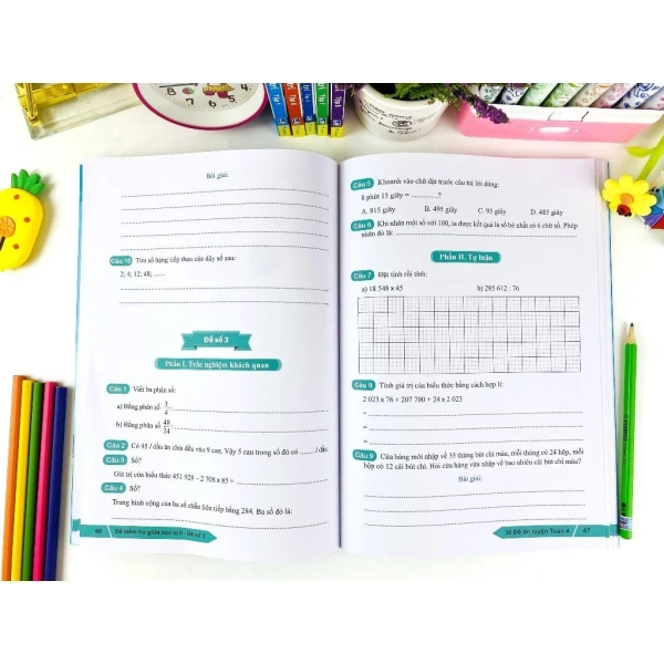 Kinh nghiệm chọn sách luyện Toán lớp 4: tại sao 36 đề ôn luyện của ndbooks được ưa chuộng