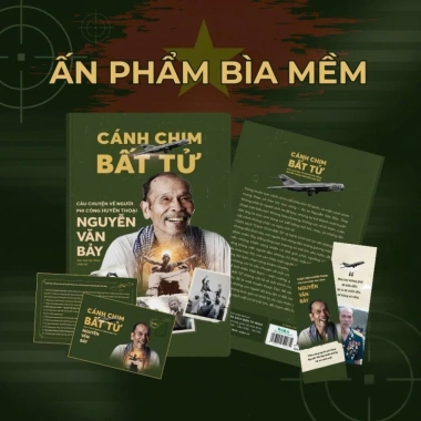 Sách Cánh chim bất tử – Câu chuyện phi công huyền thoại Nguyễn Văn Bảy, giá chỉ 132.300₫ 7