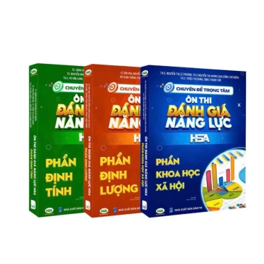 Sách - Chuyên Đề Trọng Tâm Ôn Thi Đánh Giá Năng Lực HSA 2025 ( Định tính + Định Lượng + Khoa Học Xã Hội )) 9 Sách - Chuyên Đề Trọng Tâm Ôn Thi Đánh Giá Năng Lực HSA 2025 ( Định tính + Định Lượng + Khoa Học Xã Hội )) 9