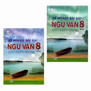 Sách - Combo: Kế hoạch bài dạy Ngữ văn 8 Tập 1 + 2 (Hỗ trợ GV thiết kế kế hoạch dạy học Ngữ Văn 8 - Kết Nối) Sách - Combo: Kế hoạch bài dạy Ngữ văn 8 Tập 1 + 2 (Hỗ trợ GV thiết kế kế hoạch dạy học Ngữ Văn 8 - Kết Nối)