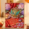 Sách Cưới Lễ Hội Trung Hoa 2.026 - Bộ Thêu Phượng Hoàng Vương Miện Chữ Thập, Gói Cao Cấp 2