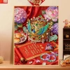 Sách Cưới Lễ Hội Trung Hoa 2.026 - Bộ Thêu Phượng Hoàng Vương Miện Chữ Thập, Gói Cao Cấp 6