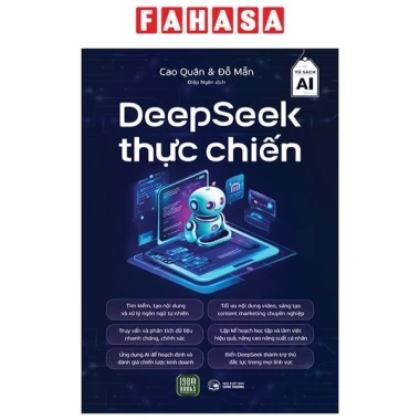Sách Deepseek Thực Chiến Bìa Mềm - Học AI Thực Hành, Giảm Giá Đặc Biệt 160.520₫ 2 Sách Deepseek Thực Chiến Bìa Mềm - Học AI Thực Hành, Giảm Giá Đặc Biệt 160.520₫ 2