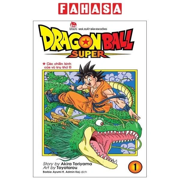 Hình ảnh sản phẩm Sách Dragon Ball Super Tập 1 - Các Chiến Binh Vũ Trụ Thứ 6 (Tái Bản 2.025) 30.000
