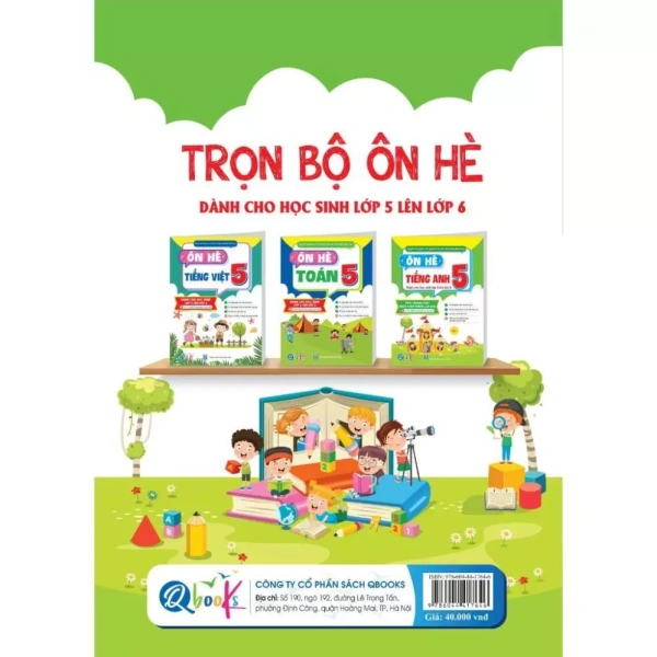 Hình ảnh sản phẩm Sách - Ôn Hè Tiếng Anh Lớp 5 - Dành cho học sinh lớp 5 lên 6 (1 cuốn)
