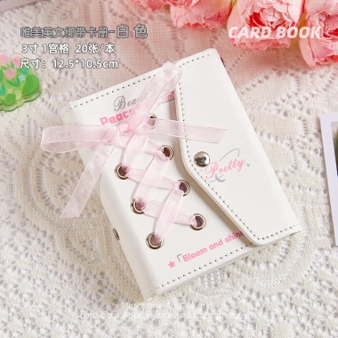 Sách thẻ Ichigo buộc dây thẩm mỹ - Album Photocard ngôi sao Polaroid, giá 201,055₫