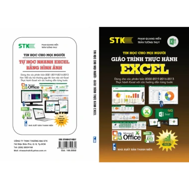 Sách Tin Học Cho Mọi Người - Giáo Trình Thực Hành Excel 2.022-2.013 - Giảm Giá 170k 2 Sách Tin Học Cho Mọi Người - Giáo Trình Thực Hành Excel 2.022-2.013 - Giảm Giá 170k 2