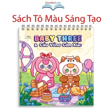 Sách tô màu Baby Three Cầu Vồng Cảm Xúc - 30 chủ đề, 62 trang, 49.000₫ 7 Sách tô màu Baby Three Cầu Vồng Cảm Xúc - 30 chủ đề, 62 trang, 49.000₫ 7