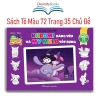 Sách tô màu Baby Three Cầu Vồng Cảm Xúc - 30 chủ đề, 62 trang, 49.000₫ 11