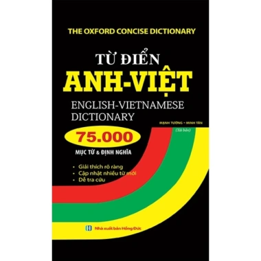 Sách Từ Điển Anh Việt 75.000 Từ – Giá 115.000 VND – Từ vựng đa dạng, học nhanh 2 Sách Từ Điển Anh Việt 75.000 Từ – Giá 115.000 VND – Từ vựng đa dạng, học nhanh 2