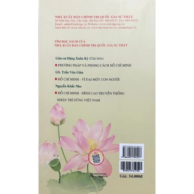 Sách Về Phong Cách Hồ Chí Minh - Giảm 22% - Mua Ngay 54000 VND 3 Sách Về Phong Cách Hồ Chí Minh - Giảm 22% - Mua Ngay 54000 VND 3