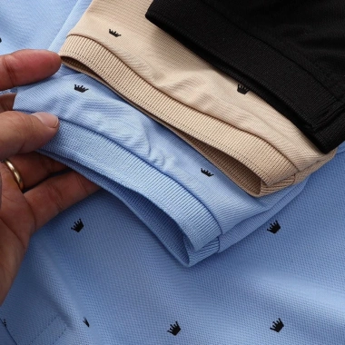SALE 40% Áo thun nam Polo vải cá sấu cao cấp ngắn tay PL02 D&V Fashion sang trọng lịch lãm